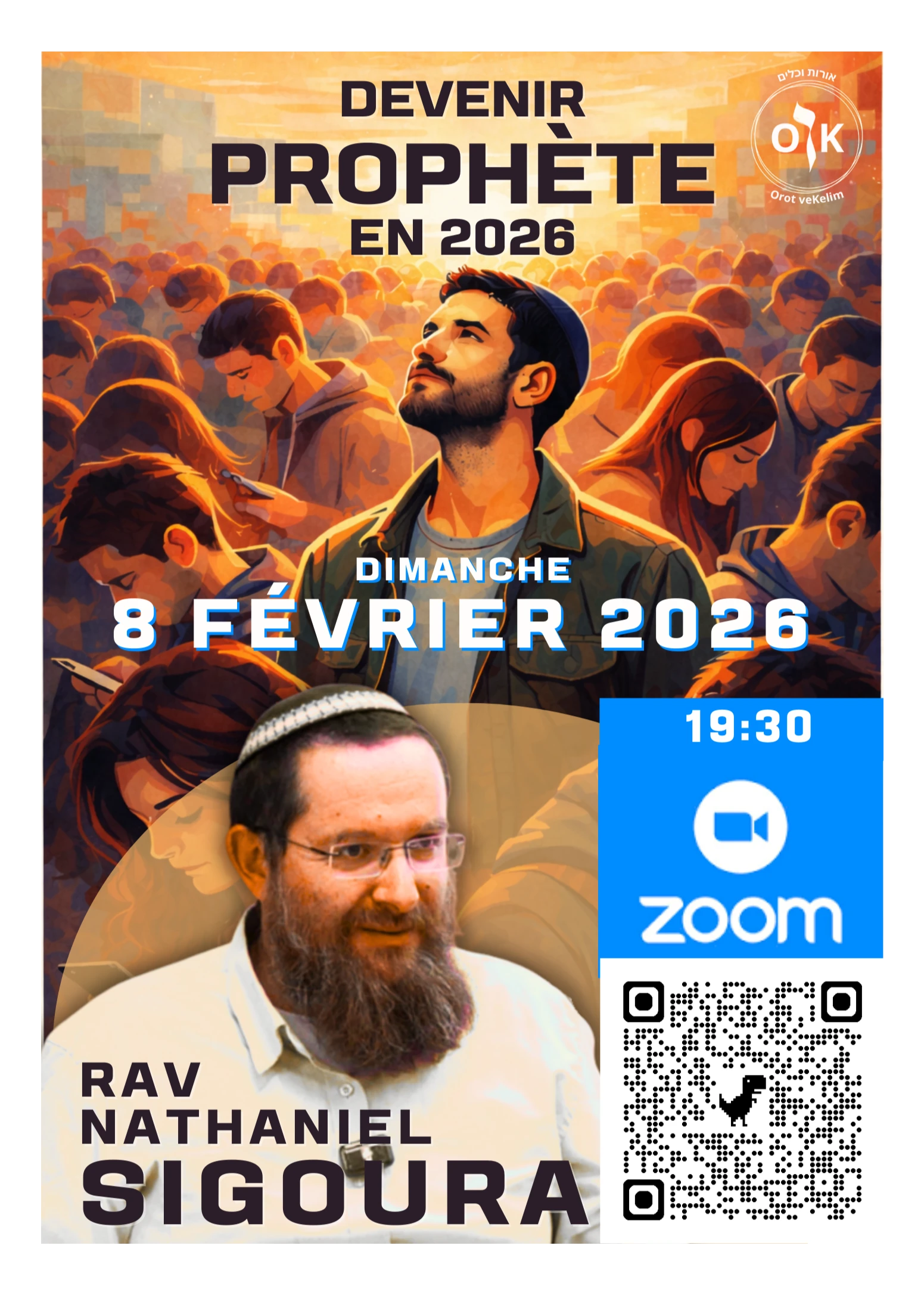   ZOOM -  Devenir prophète en 2026  | הזמנת כרטיסים