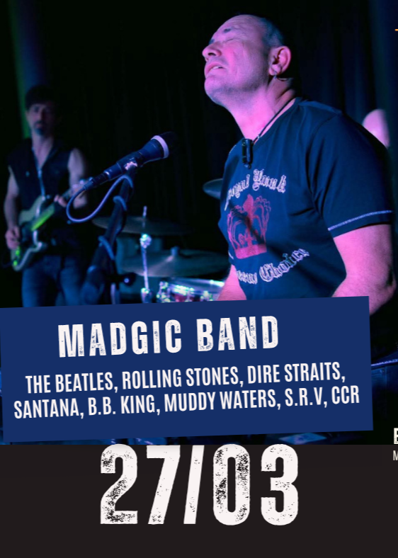 MadGic Band - קלאסיקות בלוז ורוק מהגדולים בכל הזמנים | האירוע חלף
