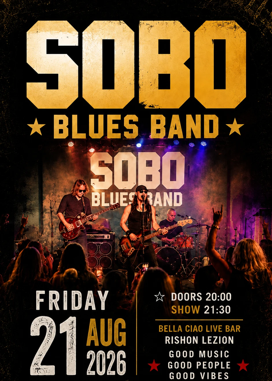 SOBO - BLUES BAND | האירוע חלף