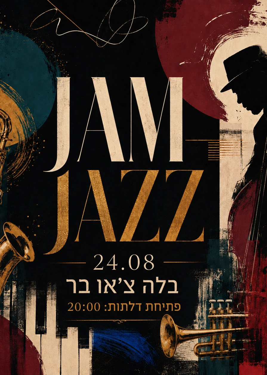 JAM JAZZ - feel the jazz | האירוע חלף