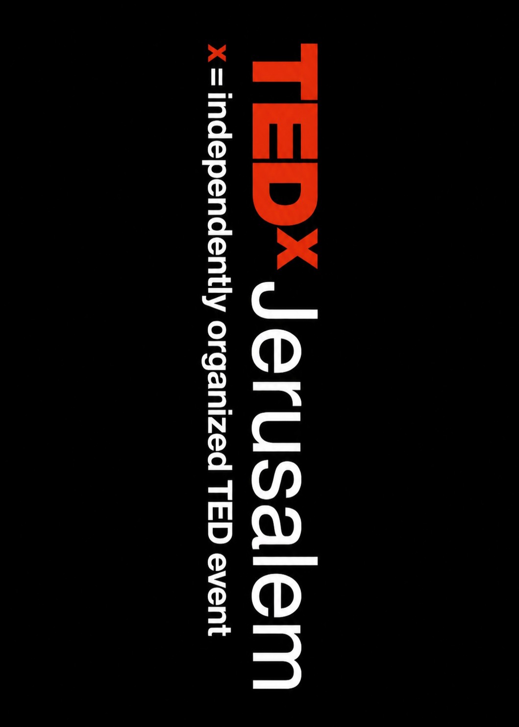  TedX Jerusalem  | הזמנת כרטיסים
