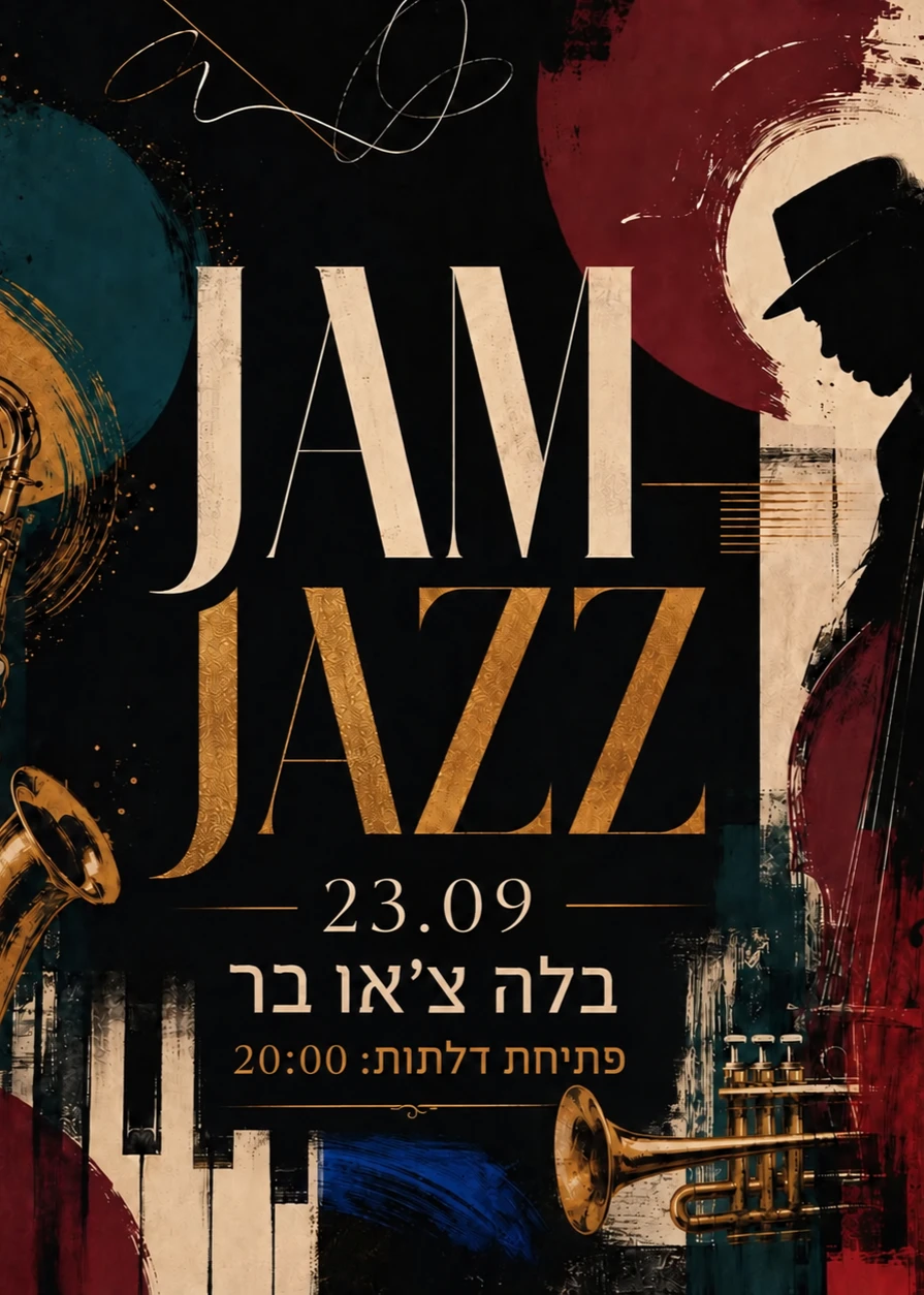 JAM JAZZ - feel the jazz | האירוע חלף