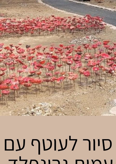  סיור לעוטף עם עמית גרינפלד. 28.2.26 | הזמנת כרטיסים