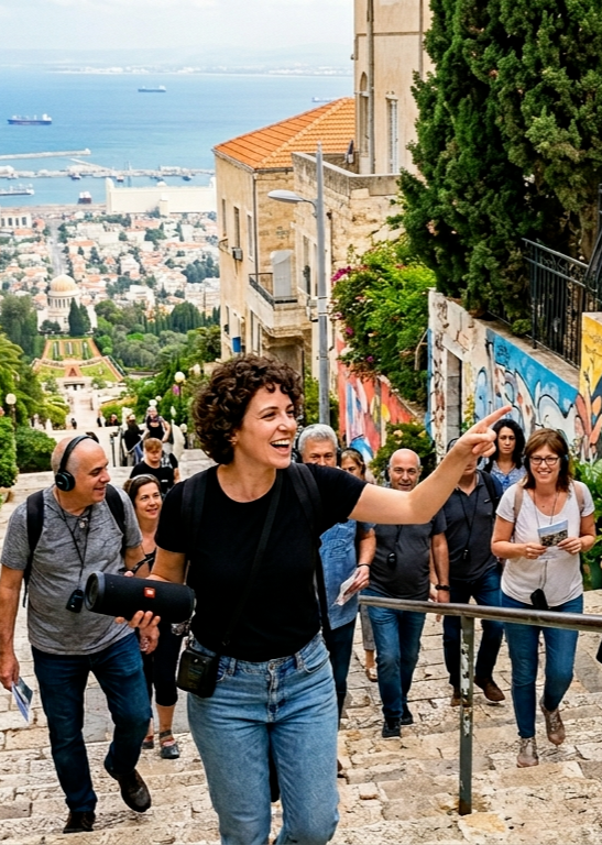  בין מדרגות לפזמון- סיור מדרגות מוזיקלי חיפאי | הזמנת כרטיסים